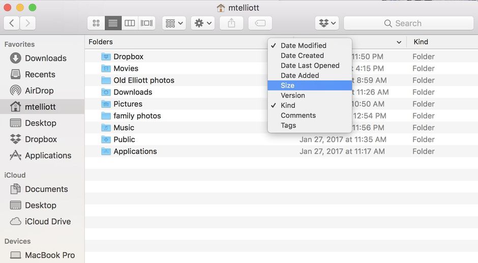 how do i make folders in my documents on mac